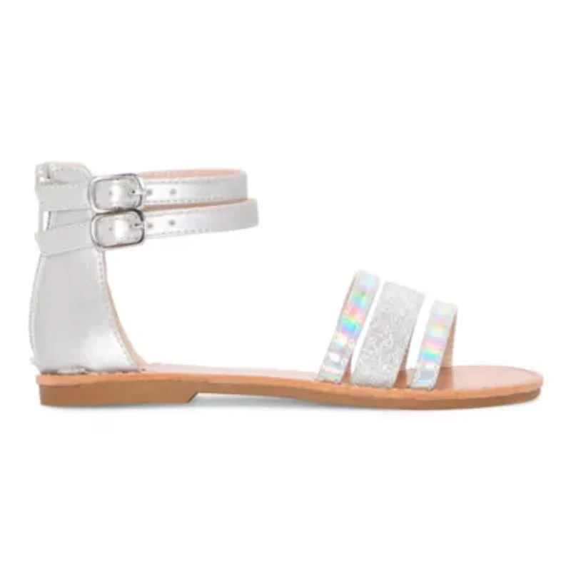 Thereabouts Little & Big Kid Girls Addison Ankle Strap Gladiator Sandals