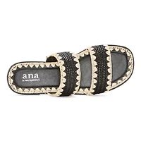 a.n.a Womens Danish Flat Sandals