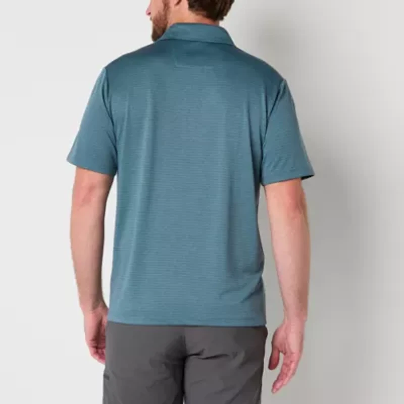 Free Country Mens Classic Fit Short Sleeve Polo Shirt