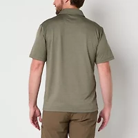 Free Country Mens Classic Fit Short Sleeve Polo Shirt