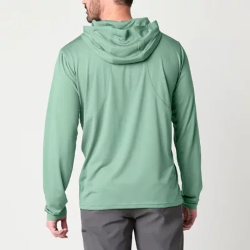 American Outdoorsman Mens Long Sleeve Moisture Wicking Active Hoodie