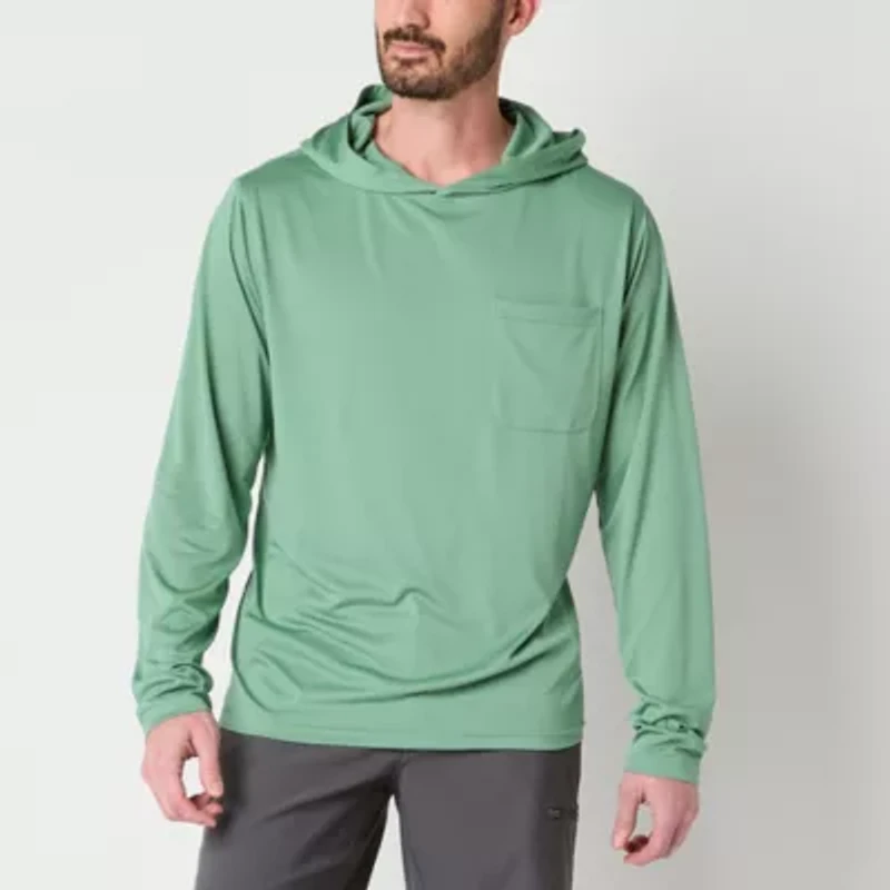 American Outdoorsman Mens Long Sleeve Moisture Wicking Active Hoodie