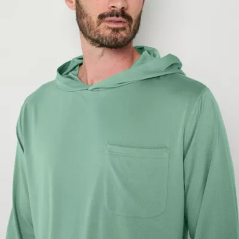 American Outdoorsman Mens Long Sleeve Moisture Wicking Active Hoodie