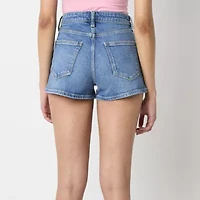 Arizona Juniors Womens High Rise Shortie Short