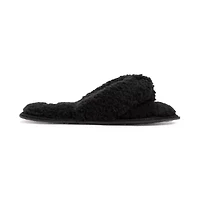 Muk Luks Taryn Thong Womens Memory Foam Slip-On Slippers