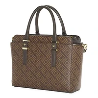 Liz Claiborne Mini Tuxedo Tote Bag