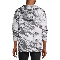 Sports Illustrated Mens Hooded Long Sleeve Quarter-Zip Pullover