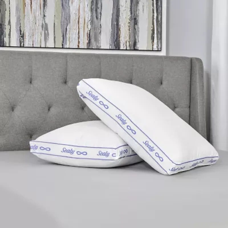 Sealy® All Night Allergen Barrier Medium Density Bed Pillow
