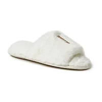 Dearfoams Lane Bridal Womens Memory Foam Slip-On Slippers