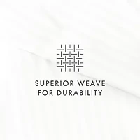 Casual Comfort Premium Ultra Soft Puffed Rugged Stripes Duvet Cover Set