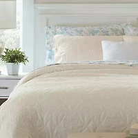 Laura Ashley Felicity Floral Reversible Quilt Set