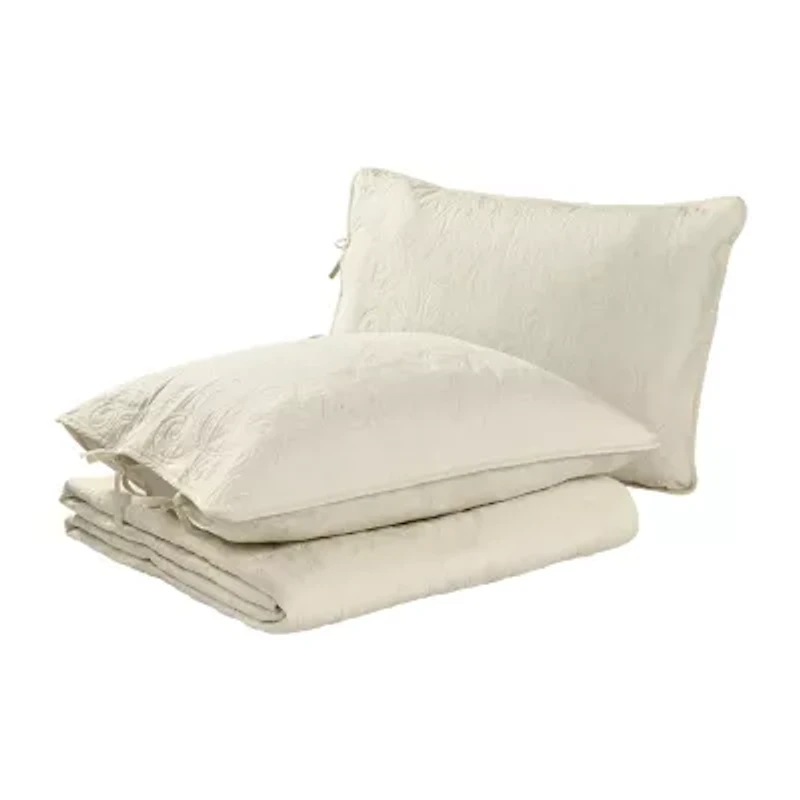 Laura Ashley Felicity Floral Reversible Quilt Set