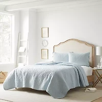 Laura Ashley Felicity Floral Reversible Quilt Set