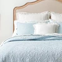 Laura Ashley Felicity Floral Reversible Quilt Set