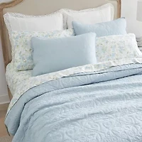 Laura Ashley Felicity Floral Reversible Quilt Set