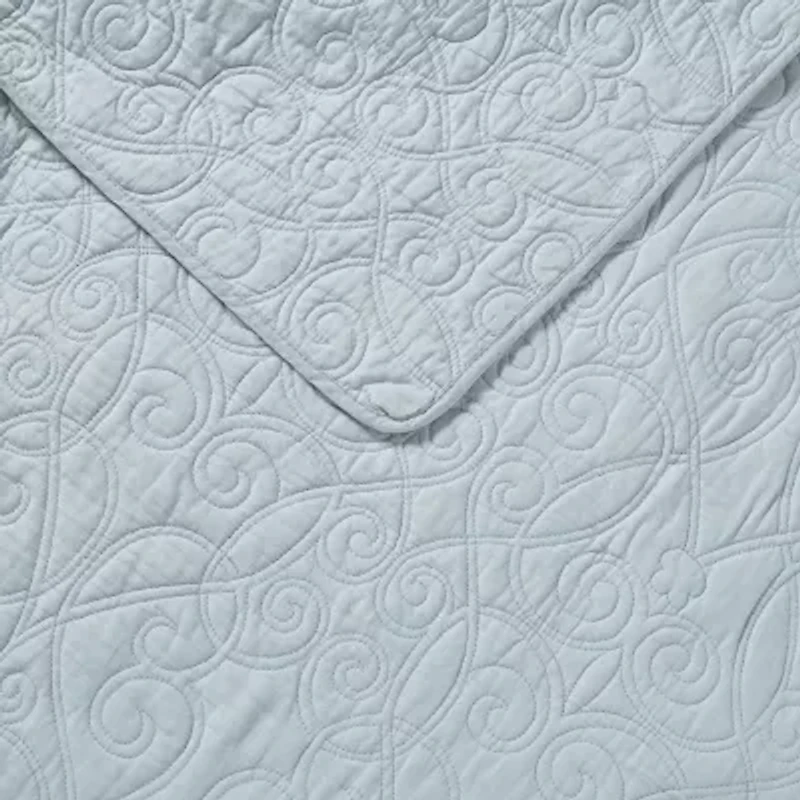 Laura Ashley Felicity Floral Reversible Quilt Set