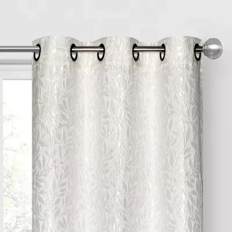 Regal Home Gilmore Grommet Top Energy Saving Light-Filtering Set of 2 Curtain Panel