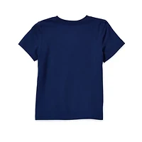 Okie Dokie Toddler & Little Boys Crew Neck Short Sleeve Regular Fit Graphic T-Shirt