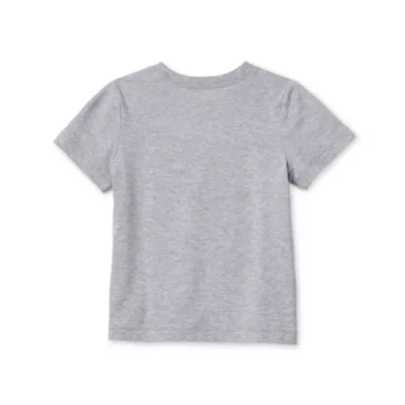 Okie Dokie Toddler & Little Boys Crew Neck Short Sleeve Regular Fit Graphic T-Shirt