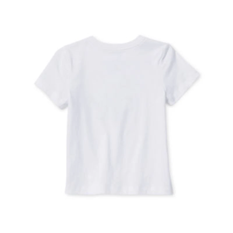 Okie Dokie Toddler & Little Boys Crew Neck Short Sleeve Regular Fit Graphic T-Shirt