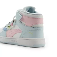 PUMA Rebound Layup Playful Little Kid Girls Basketball Shoes