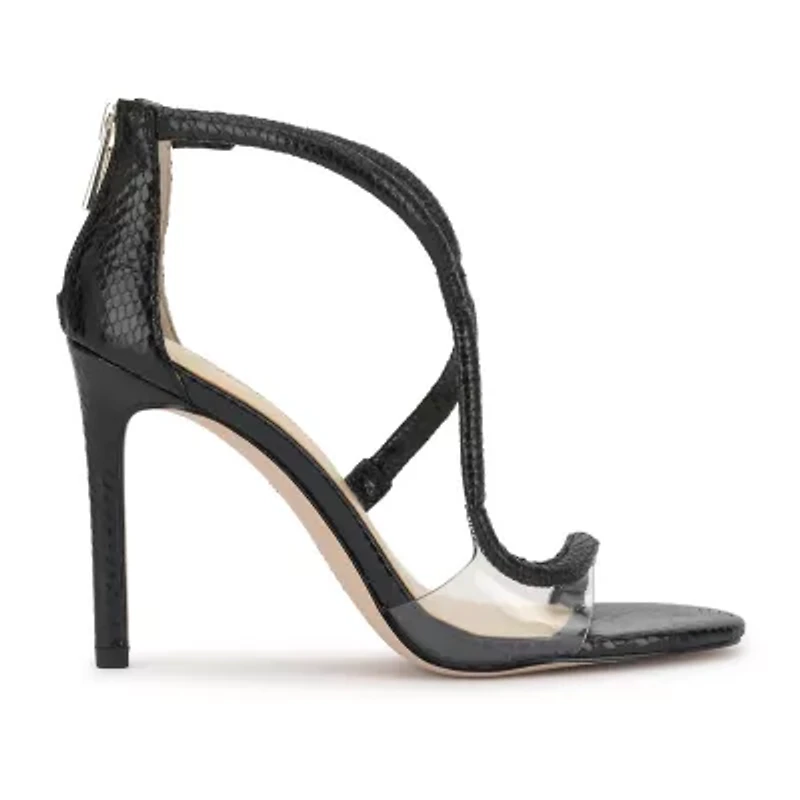 JS Jessica Simpson Womens Round Open Toe Stiletto Heel Pumps