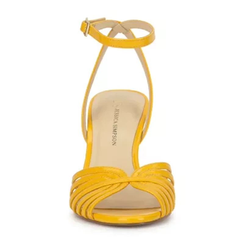 JS Jessica Simpson Womens Nysen Heeled Sandals