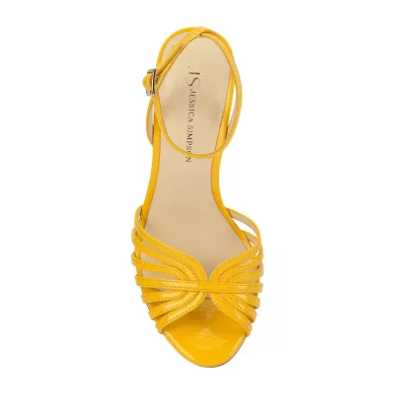 JS Jessica Simpson Womens Nysen Heeled Sandals