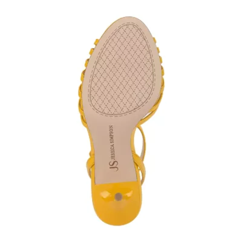 JS Jessica Simpson Womens Nysen Heeled Sandals