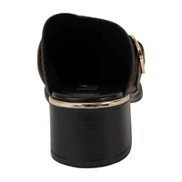 Italian Shoemakers Svana Womens Almond Closed Toe Mules