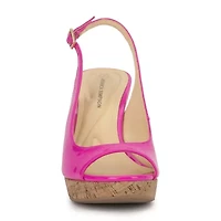 JS Jessica Simpson Womens Justera Wedge Sandals