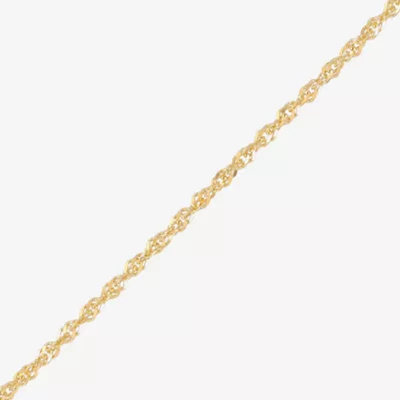Limited Quantities! Womens 14K Gold 18 Inch Singapore Chain Necklace