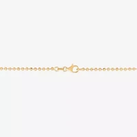 Limited Quantities! Womens 14K Gold 30 Inch Bead Chain Necklace