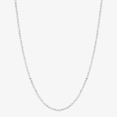 Limited Quantities! Womens 14K Gold 18 Inch Bead Chain Necklace
