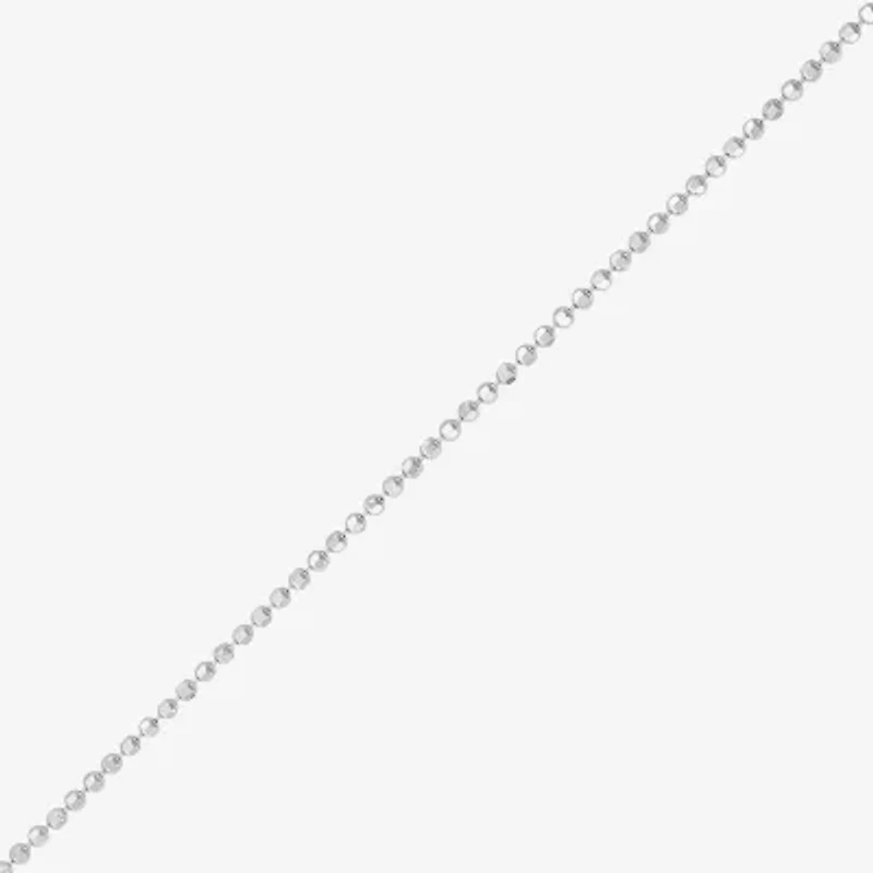 Limited Quantities! Womens 14K Gold 18 Inch Bead Chain Necklace