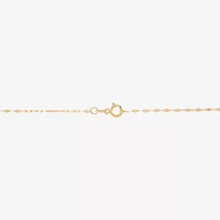 Limited Quantities! Womens 10K Gold 18 Inch Fashion Chain Necklace