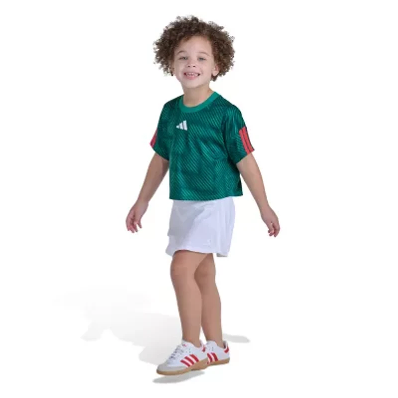 adidas Toddler Girls 2-pc. Skort Set