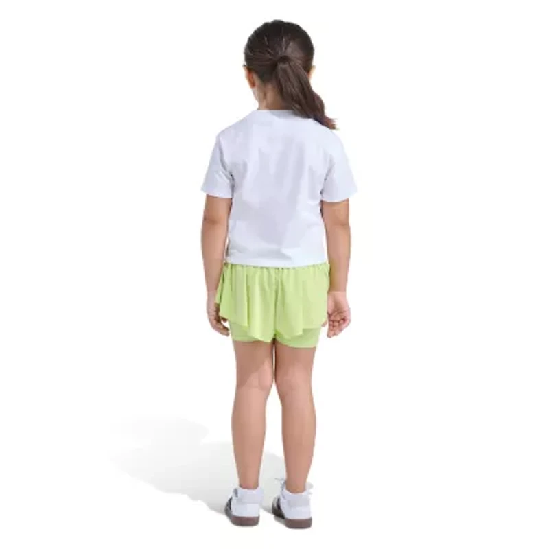 adidas Little Girls 2-pc. Short Set