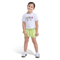 adidas Little Girls 2-pc. Short Set