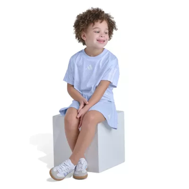 adidas Little Girls 2-pc. Skort Set