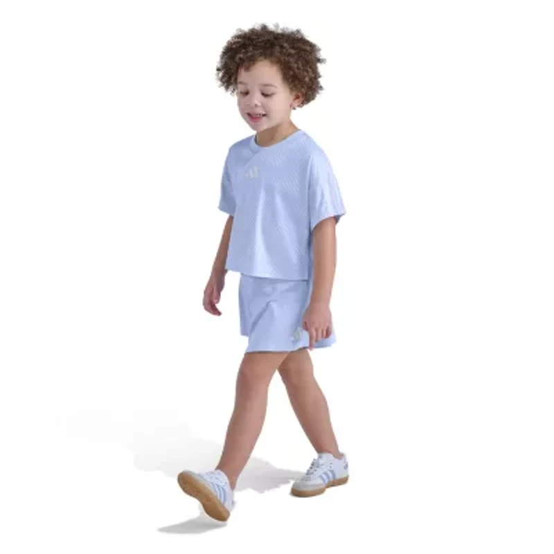 adidas Little Girls 2-pc. Skort Set