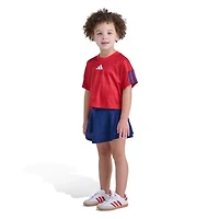 adidas Little Girls 2-pc. Skort Set