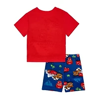 Disney Collection Toddler Boys Cars 2-pc. Pajama Sets