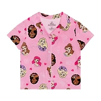 Disney Collection Girls Princess 2-pc. Big Kids Pajama Sets