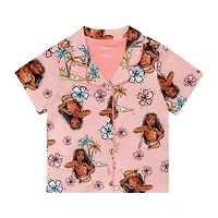Disney Collection Toddler Girls Moana 2-pc. Pajama Sets