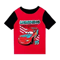 Disney Collection Toddler Boys Cars 4-pc. Pajama Sets