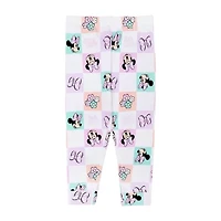 Disney Collection Toddler Girls Minnie Mouse 4-pc. Pajama Sets