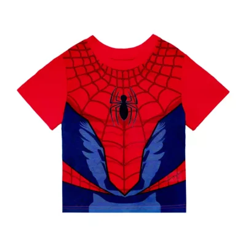 Disney Collection Toddler Boys Spiderman 2-pc. Pajama Sets