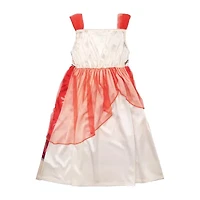 Disney Collection Toddler Girls Moana Satin Straight Neck Sleeveless Nightgown