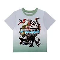 Little & Big Kid Boys Monster Jam Crew Neck Short Sleeve 3-pc. Pajama Sets